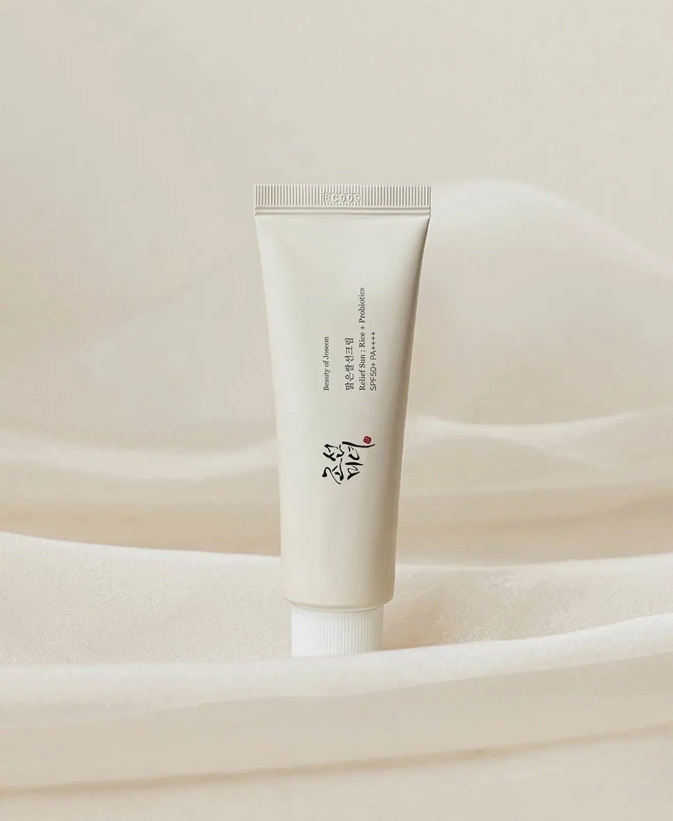 Relief SPF50: Arroz y Probióticos