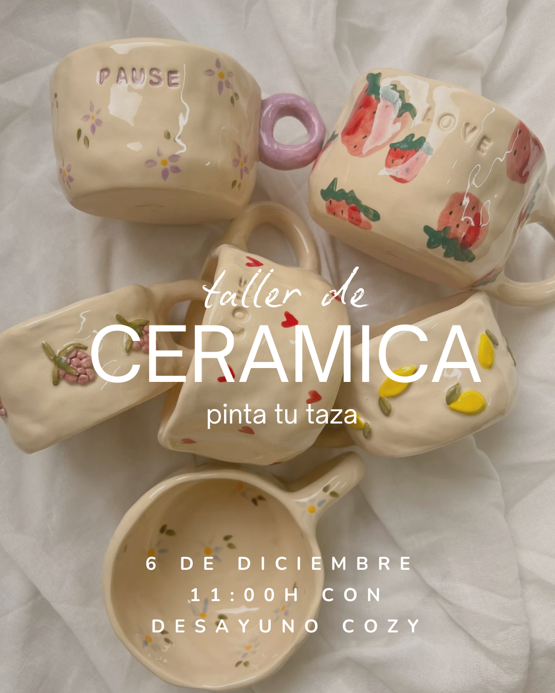 Taller de cerámica - 6 de diciembre