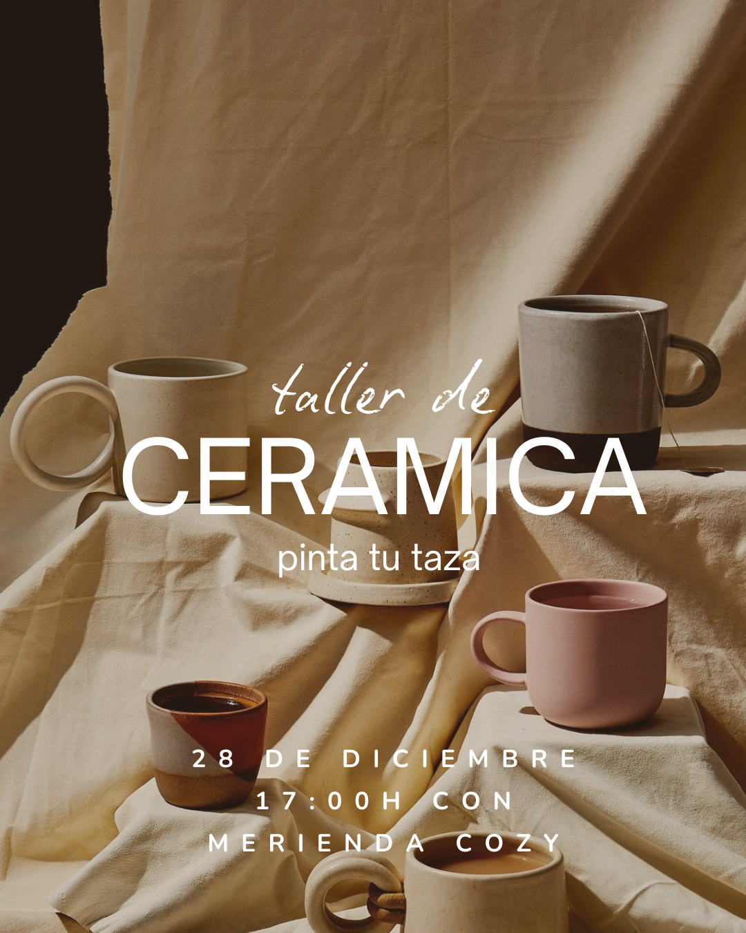 Taller de cerámica - 28 de diciembre