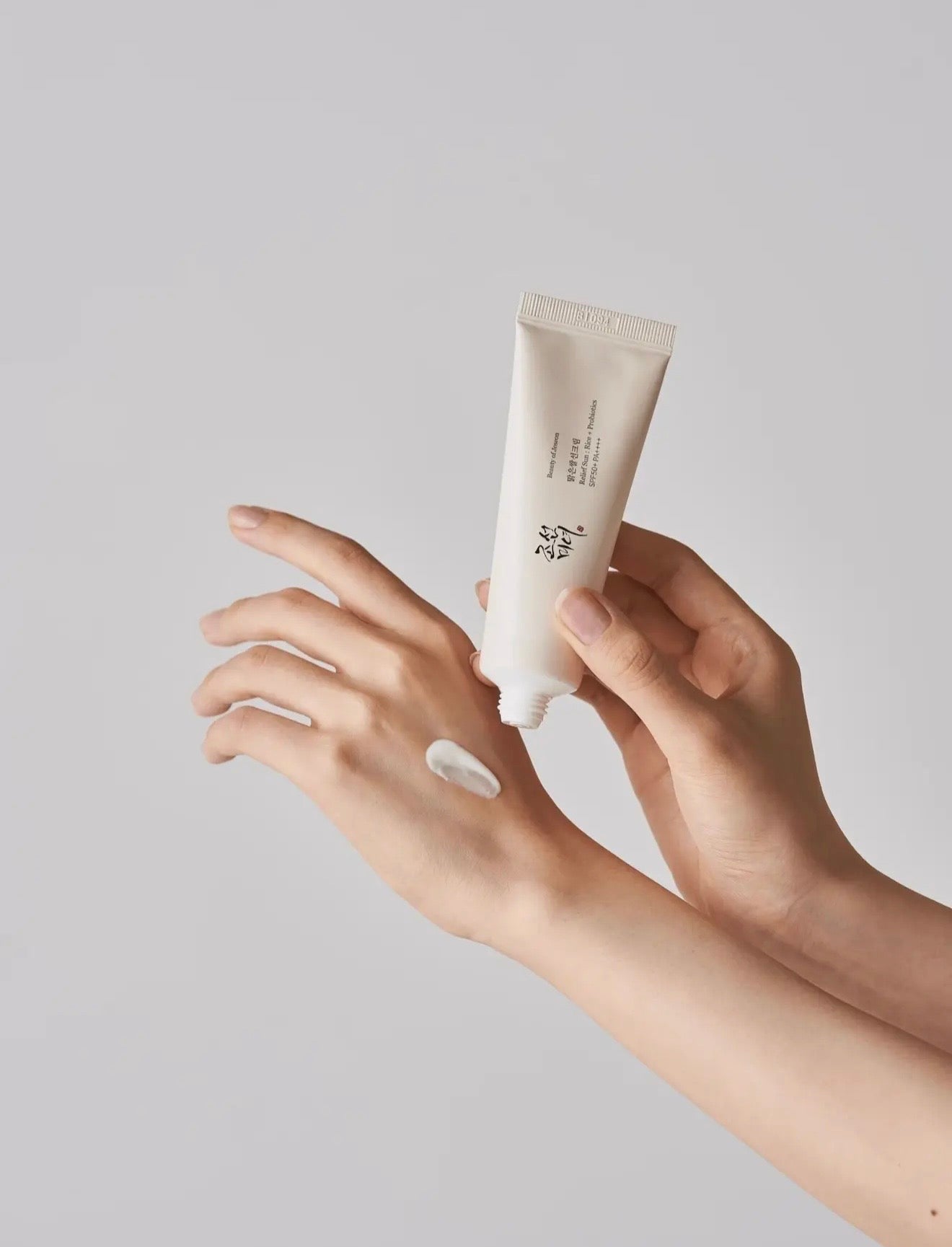 Relief SPF50: Arroz y Probióticos