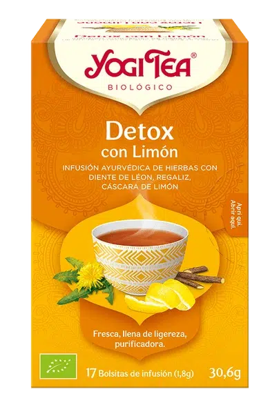 Infusión Detox con Limón