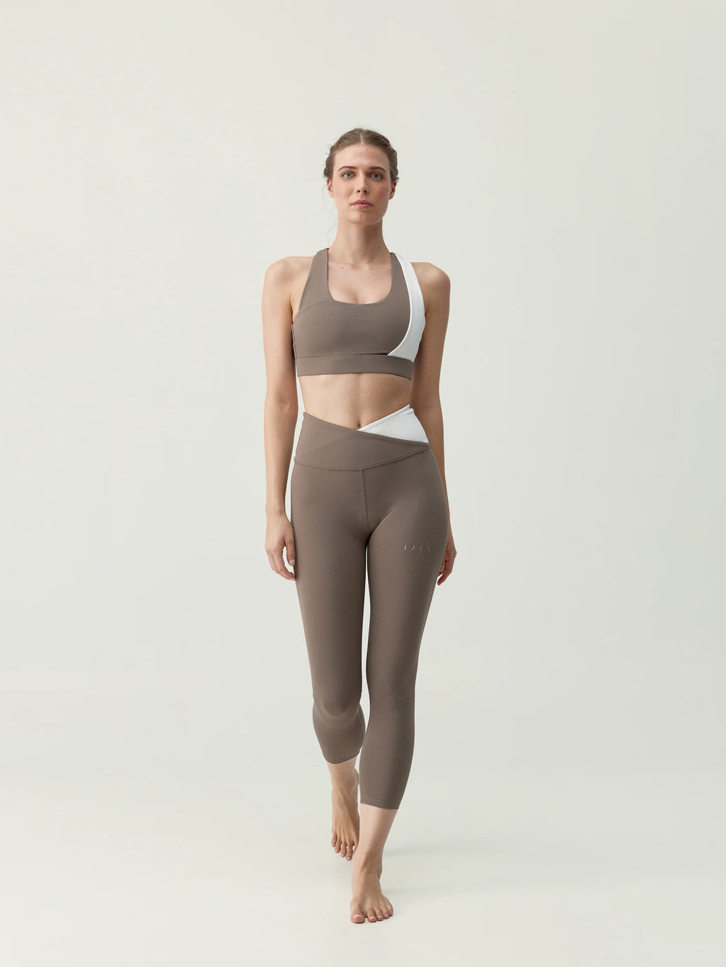 Legging Cleo Fossil / White Chalk