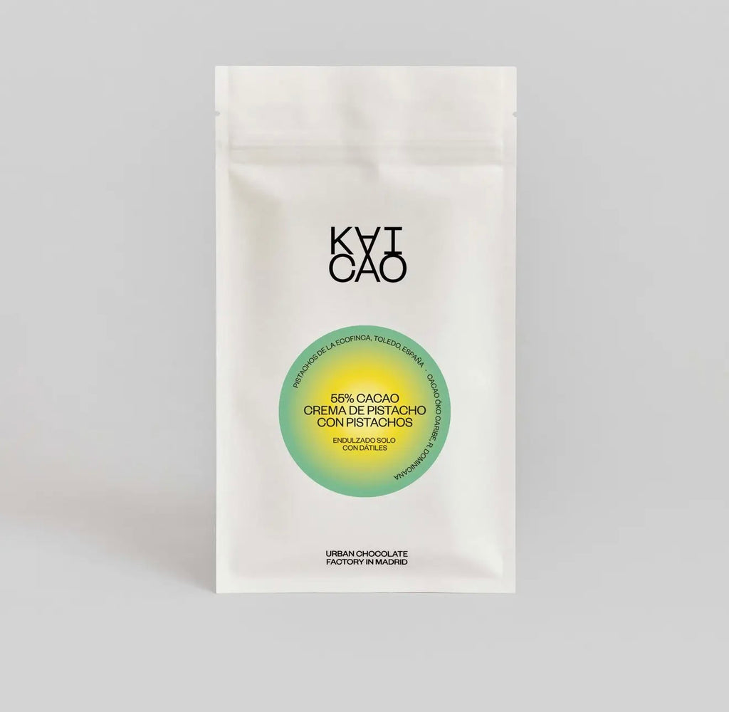 55% Cacao, Crema De Pistachio, Pistachios y Sal