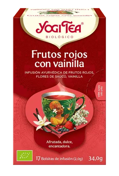 Té Frutos Rojos con Vainilla