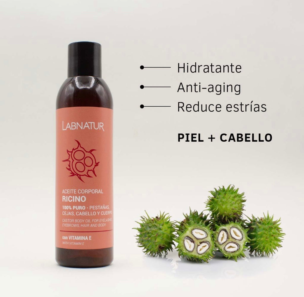 Aceite Corporal Ricino 200ml Labnatur