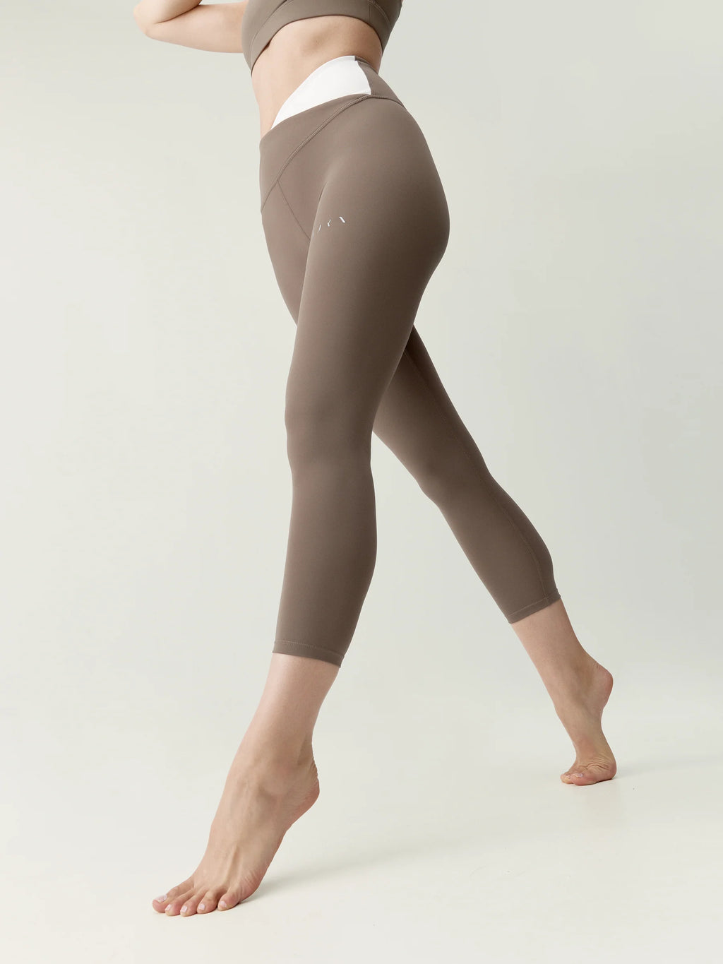 Legging Cleo Fossil / White Chalk