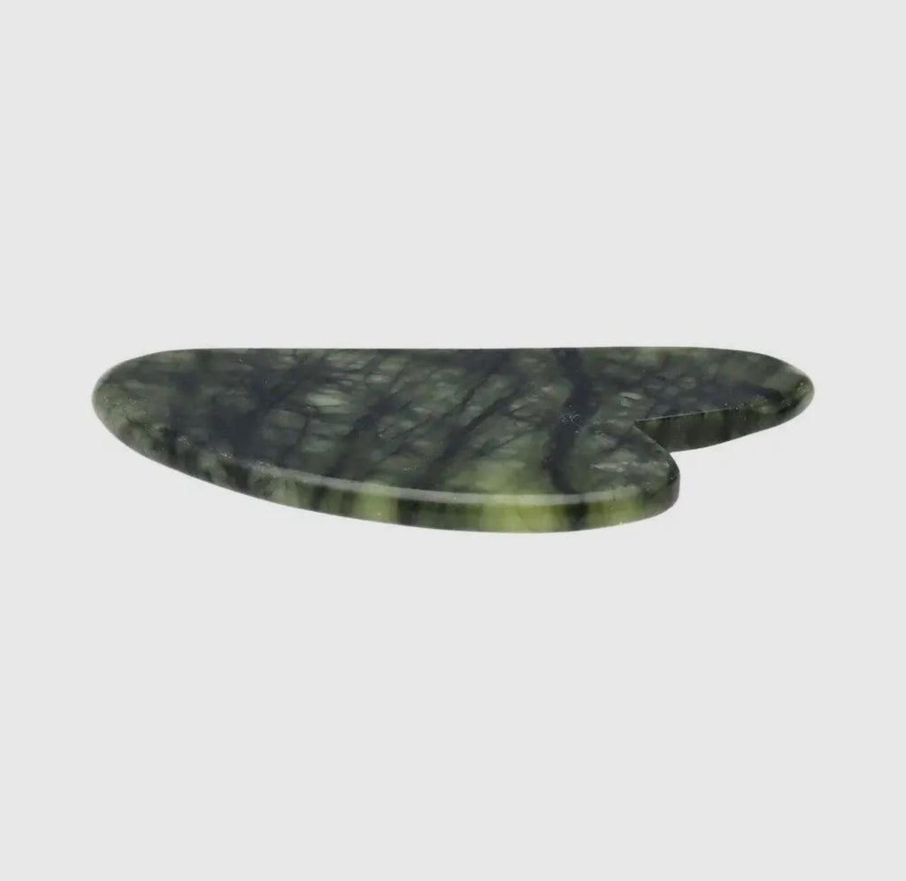 Guasha de Jade Verde