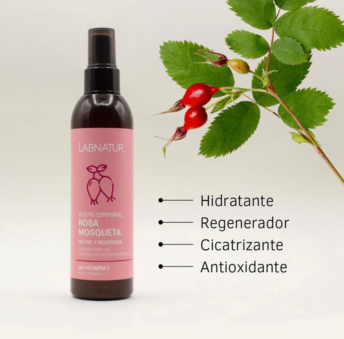 Aceite Corporal Rosa Mosqueta 200ml Labnatur