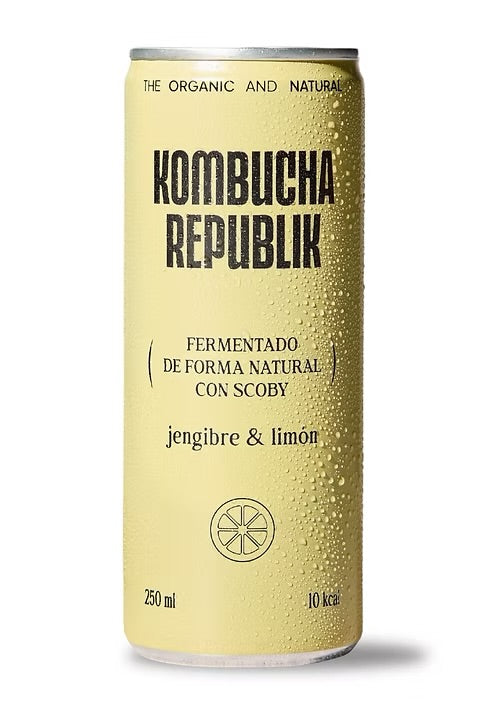 Kombucha Jengibre y Limón