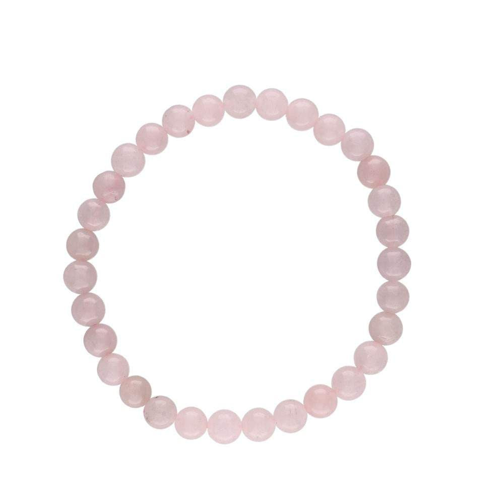 Pulsera de Cuarzo Rosa - Amor