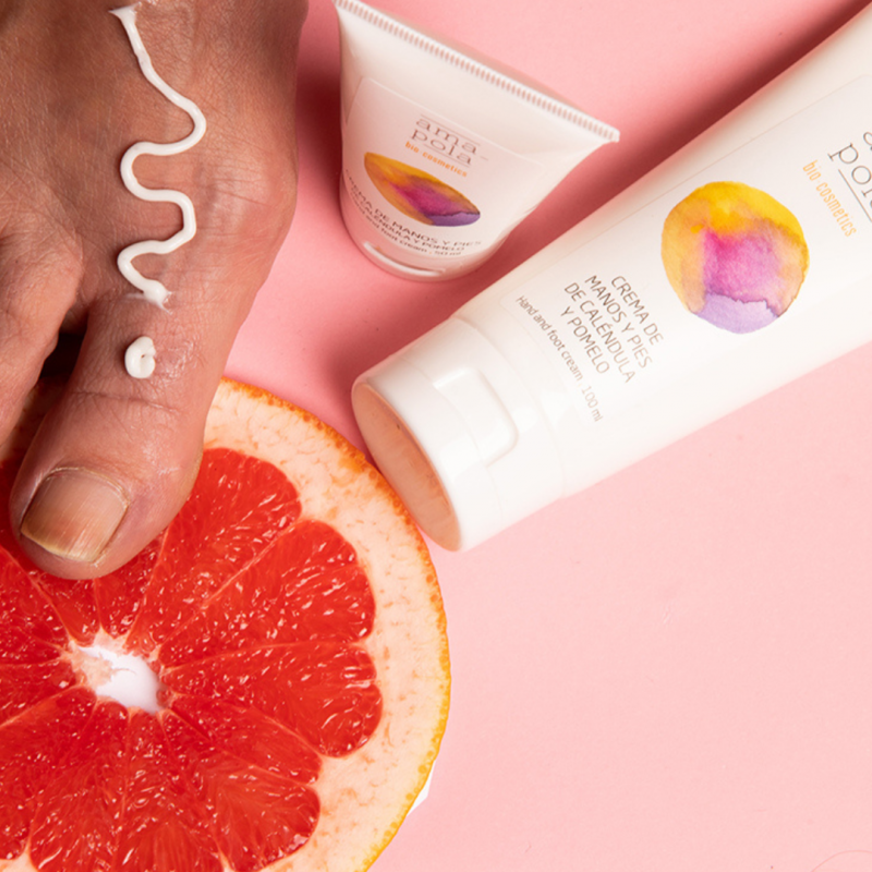 Crema de manos y pies - Caléndula y pomelo