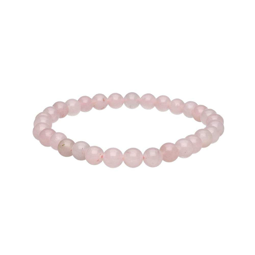 Pulsera de Cuarzo Rosa - Amor