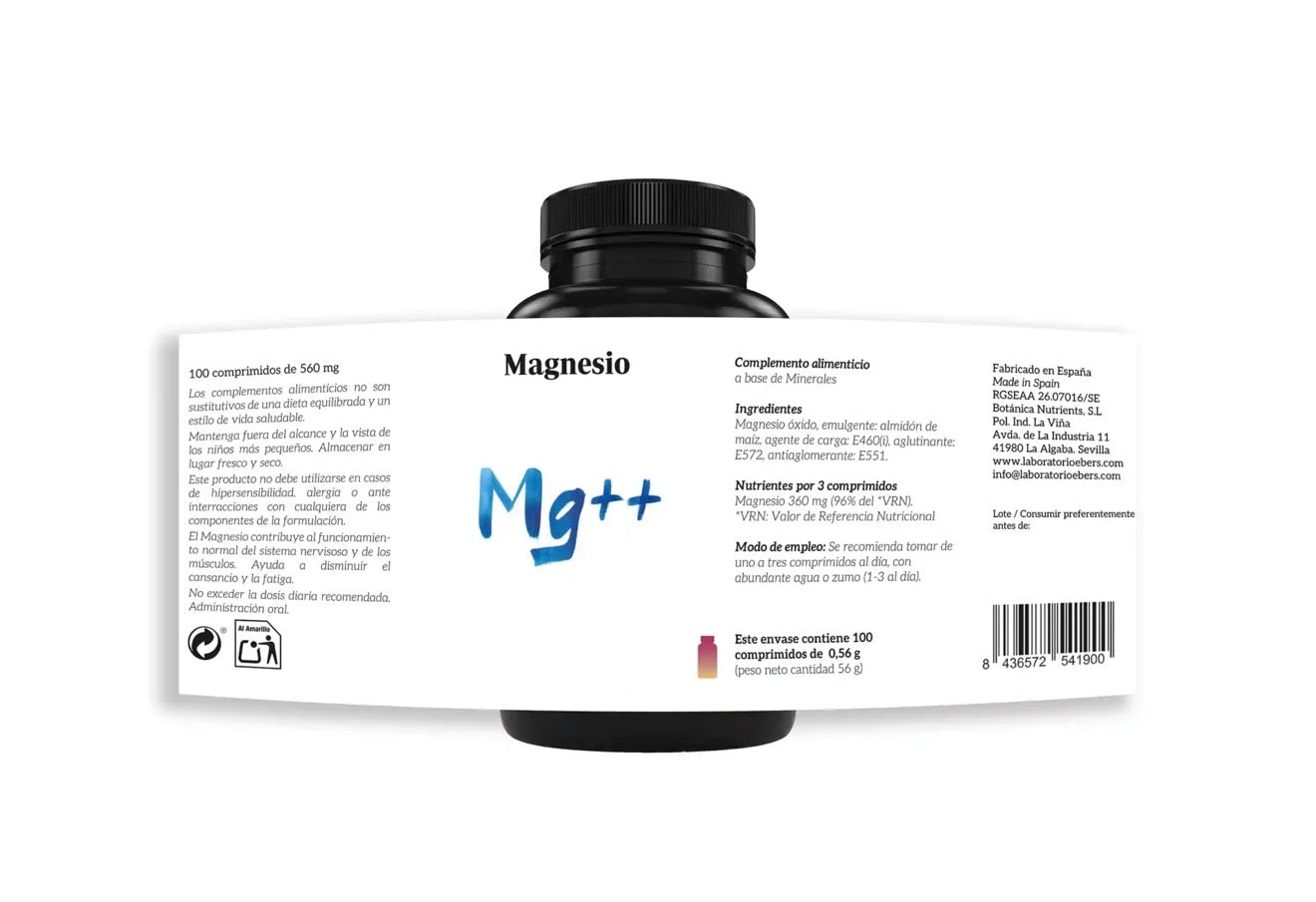 Magnesio 500 mg – 100 comprimidos