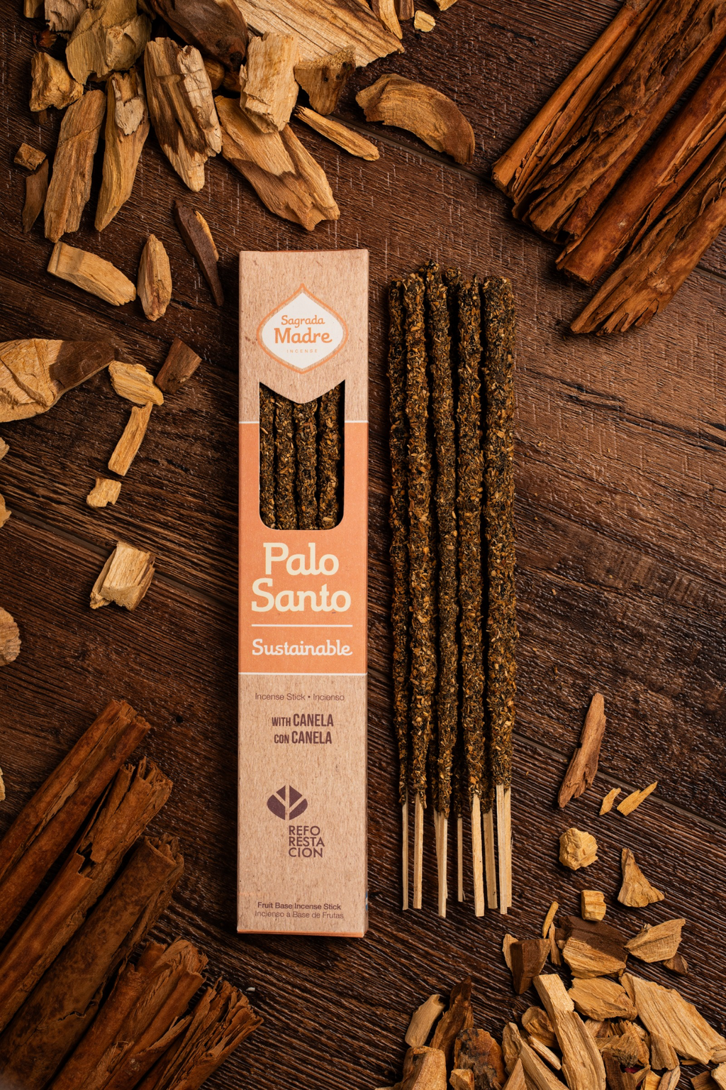 Incienso de Palo Santo con Canela